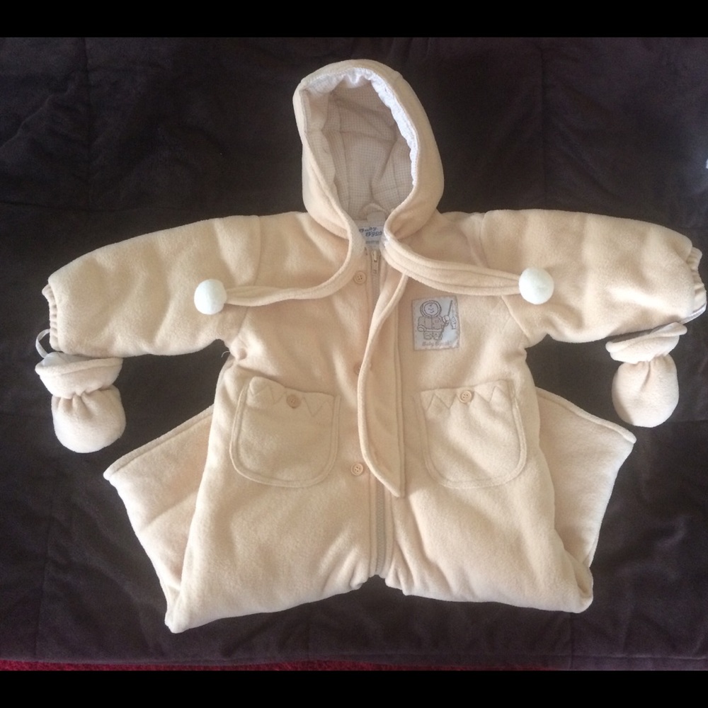 WARM & COZY SNOW SUIT SIZE L 24MOS LIKE NEW